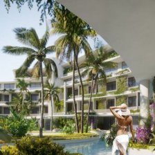 Продажа: Квартира, Индонезия, Бали. Апартаменты в масштабном комплексе - для жизни и инвестиций в Чангу.